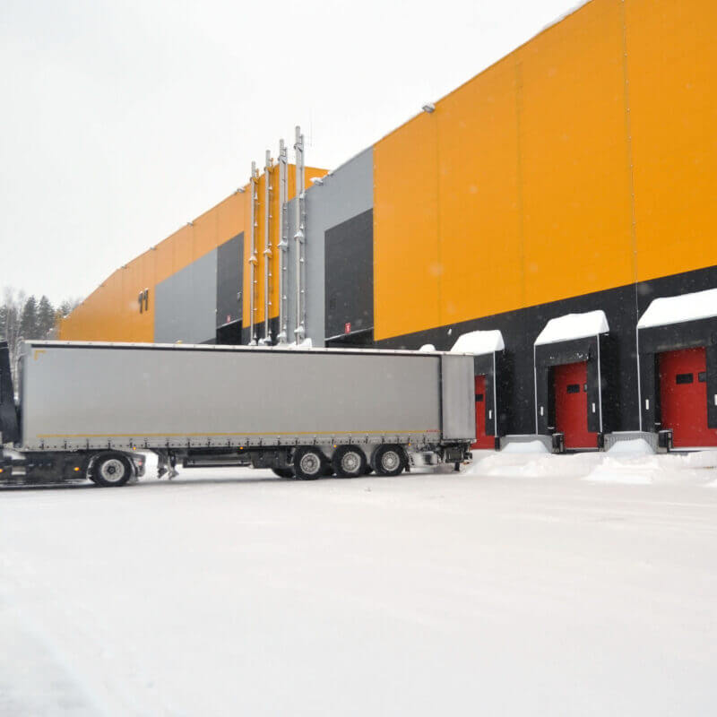 Freight Unloading Services during Winter