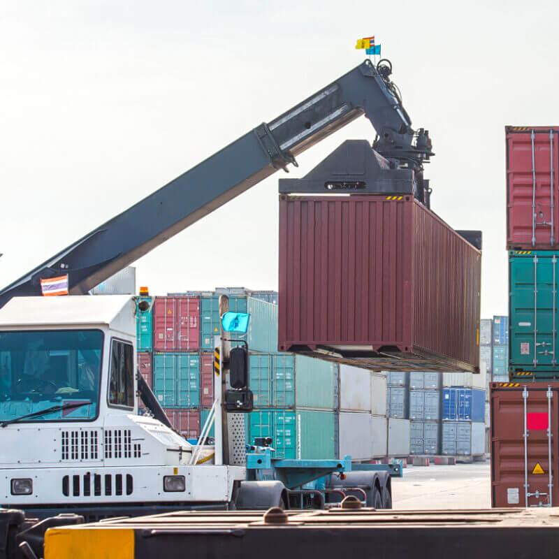 Overseas Container Unloading